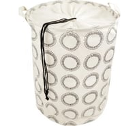 Текстильная корзина Akvali одуванчики с завязками, 35x45 см 68011-1