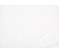 Пакет для сопроводительных документов ООО Комус прозрачный, п/э ldpe, 240x180+15, стрип мкм safedoc, 250 шт. 1442182