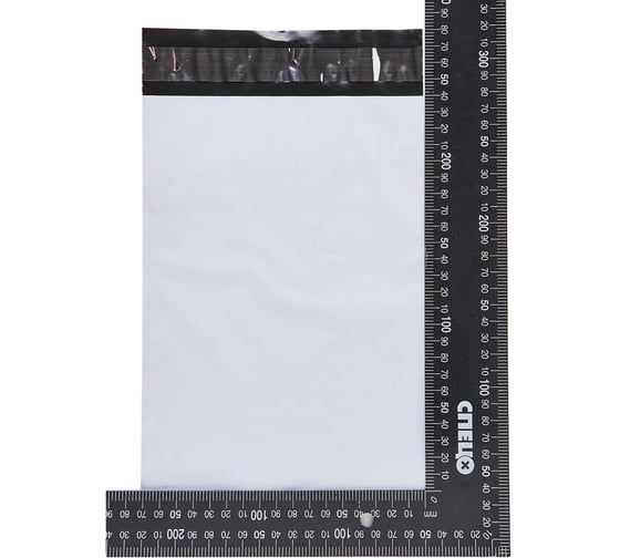 Курьер-пакет ООО Комус курьерский пакет, без печати, без кармана, 170x240+40, 60 мкм, 100 шт. 1375608