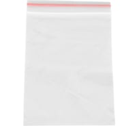 Пакет ООО Комус с замком zip lock, 8x12 см, 40 мкм, 100 шт. 621252