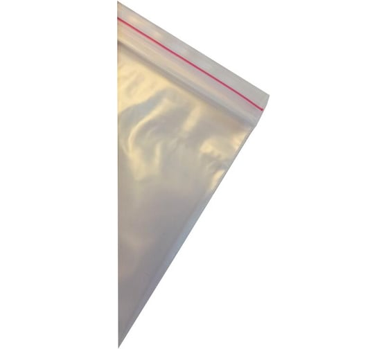Пакет ООО Комус с замком zip lock, 12x17 см, 80 мкм, 100 шт. 1691883