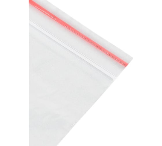 Пакет ООО Комус с замком zip lock, 10x10 см, 40 мкм, 100 шт. 721359