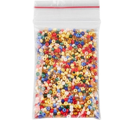 Пакет ООО Комус с замком zip lock, 4x6 см, 32 мкм, 100 шт. 1688982