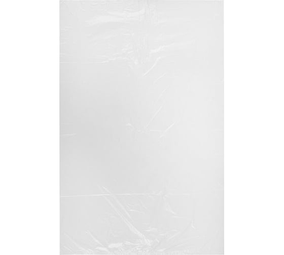 Фасовочный пакет для запайки ООО Комус пнд, 60x90 см, 13 мкм, 100 шт. 1235622