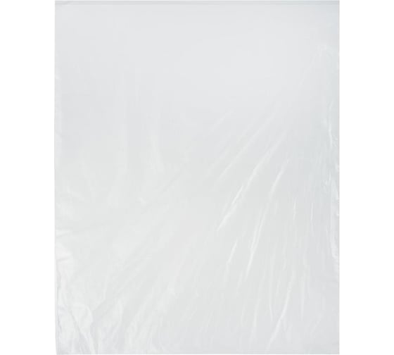 Фасовочный пакет ООО Комус пвд, 60x90 см, 50 мкм, прозрачный, пачка 100 шт. 1384362