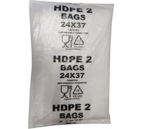 Фасовочный пакет ООО Комус пнд, 24x37 см, 6 мкм, пласт 500 шт. 1616283