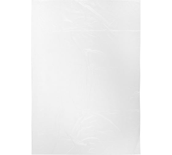 Фасовочный пакет для запайки ООО Комус пнд, 60x90 см, 12 мкм, прозрачный, 100 шт. 1825149