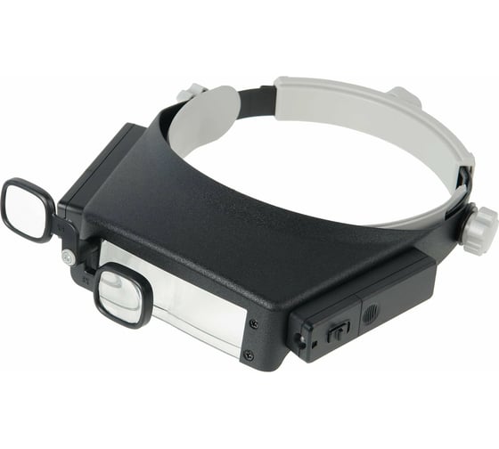 Лупа Veber mg81007-p налобная, с подсветкой 30510 м30510-ВИ