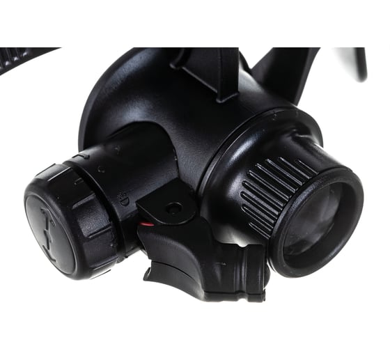 Налобная лупа Pro Legend 10x/15x/20x/25x очки с подсветкой 2 LED PL4417