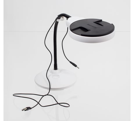 Настольная лупа на подставке Pro Legend с 2-х цветной подсветкой PL4439