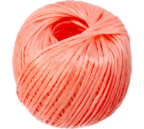 Полипропиленовый шпагат СИБРТЕХ красный, 110 м, 1200 текс Россия 93979