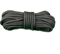 Плетеный полипропиленовый шнур ООО Оптхозторг 8 мм, 30 м, черный, моток 0588303 31371873