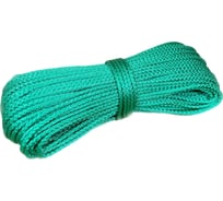 Шнур ООО Оптхозторг вязаный, полипропиленовый, 6 мм, 50 м, зеленый, моток 0386507 31371963