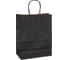 Пакет ООО Комус подарочный, крафт, 26x33x12 см, 120 гр, черный, gbz087 black 1758547 1