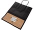 Пакет ООО Комус подарочный, крафт, 26x33x12 см, 120 гр, черный, gbz087 black 1758547 4