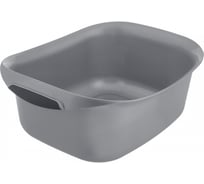 Прямоугольный таз CURVER URBAN 8л серебристый 02336-212-00