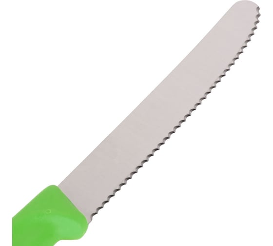 Кухонный набор Victorinox 2 предмета, лезвие волнистое, зеленый, 6.7836.L114B