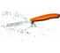 Нож для томатов и сосисок Victorinox лезвие 11 см волнистое, оранжевый, 6.7836.L119 3