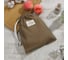 Текстильный мешочек Этель ECO, цвет оливковый, 27x34 см, 70% хлопок, 30% лён, 190 г/м2 9631118 4