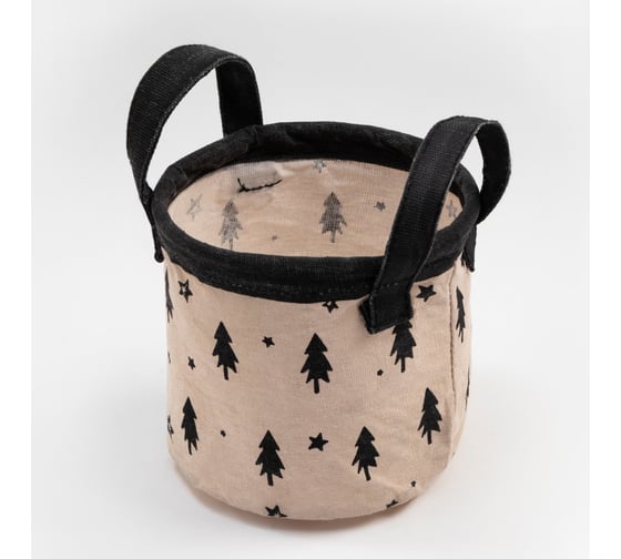 Текстильная корзинка Этель "Warm winter", 12х14 см 7558411