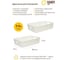 Набор из 2-х корзин пластиковых для хранения "Юки" HANDY HOME, Д345 Ш270 В90, белый SET2(Jiu-3) 4