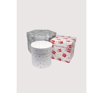 Набор подарочных фигурных коробок для хранения Cartonnage 3 в 1, 3 коробки разного размера, формы и дизайна, 12x12 - 22x19x14.5 см NFK.23.22.1.F