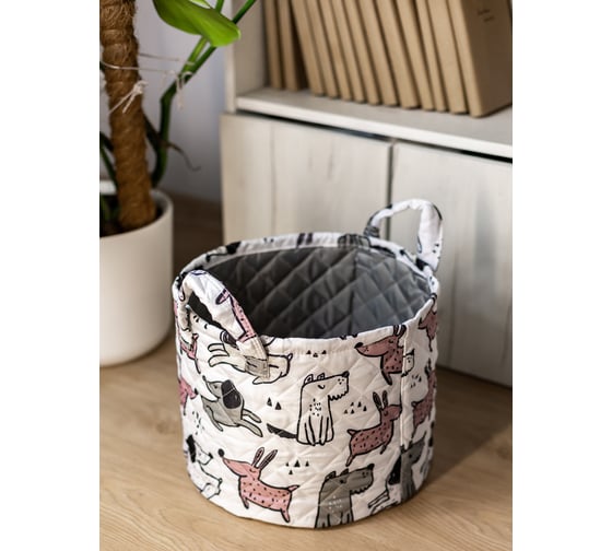 Корзина Bath Plus cute puppy 30x25 см SBS-103