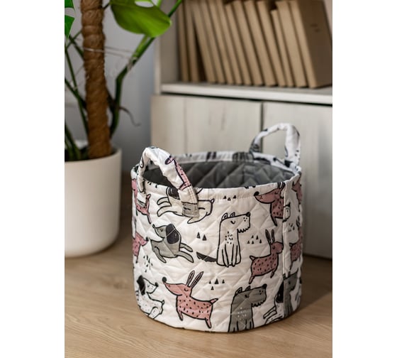 Корзина Bath Plus cute puppy 35x30 см SBM-203
