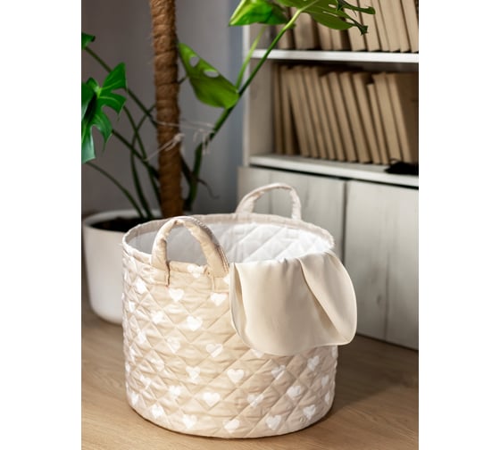 Корзина Bath Plus hearts 30x25 см SBS-104 1