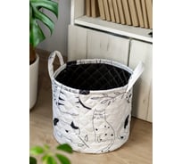 Корзина Bath Plus little black cat 35x30 см SBM-202