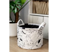 Корзина Bath Plus little black cat 40x35 см SBL-302