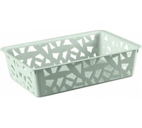 Корзина универсальная Econova 235x160x60 мм, L, 1.7 л (микс 6) 431226624