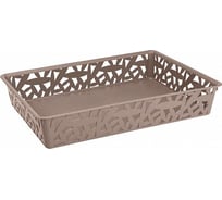 Корзина универсальная Econova 340x255x60 мм, XL, 4.2 л (микс 6) 431226524