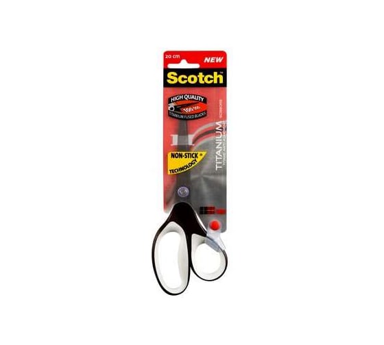 Ножницы Scotch Титаниум 1468TNS-MIX с покрытием Анти-Клей, 20 см 7000034001