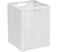 Корзина складная Violet Лофт 50 л белая 895006