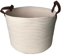 Корзина для хранения Homium с ручками, белый, 36х26 см storage01white