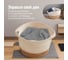 Корзина для хранения Homium с ручками, коричневый/белый, 22х15 см storage04brownwhite 5