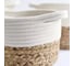 Корзина для хранения Homium с ручками, коричневый/белый, 22х15 см storage04brownwhite 8