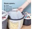 Корзина для хранения Homium с ручками, белый storagePVH04white 5