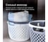 Корзина для хранения Homium с ручками, белый storagePVH04white 6