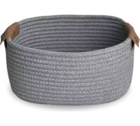 Корзина для хранения Homium серый, 25х20х13 см storage02grey