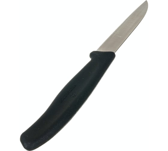 Нож для очистки овощей Victorinox Swiss Classic лезвие 8 см, черный 6.7403