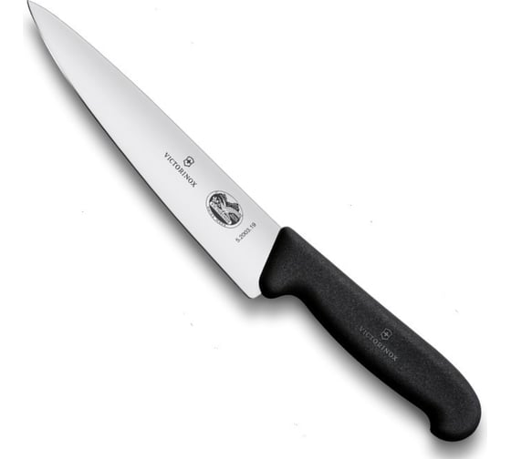 Разделочный нож Victorinox лезвие 15 см, черный 5.2003.15