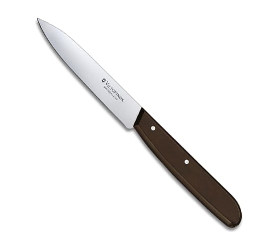 Нож для очистки овощей Victorinox лезвие 10 см, дерево 5.0700