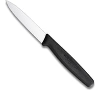Нож для очистки овощей Victorinox лезвие 8 см, черный 5.0603