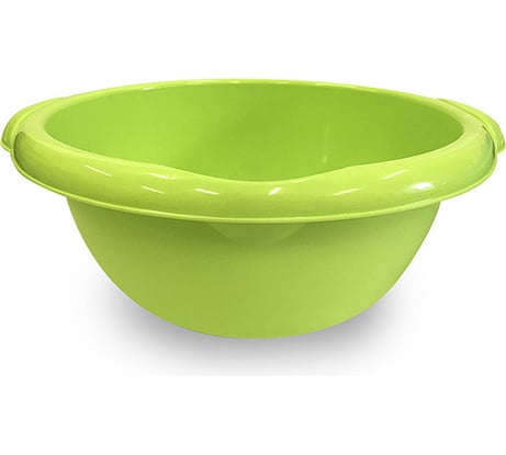 Таз круглый Мультипласт Групп 9.5 л с носиком 20 салатовый MPG8546