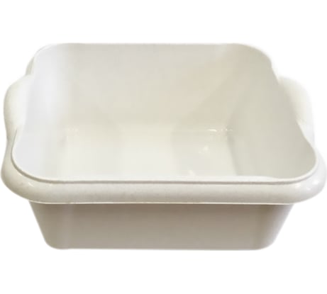 Таз пищевой прямоугольный Мультипласт Групп с ручками 10 л чудо 10 мрамор MPG7723