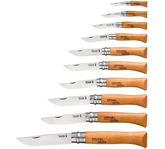 Набор ножей Opinel из 10 штук 183102