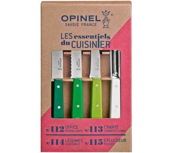Набор ножей Opinel Les Essentiels Primavera 1709