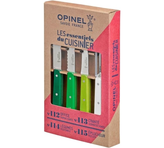 Набор ножей Opinel Les Essentiels Primavera 1709